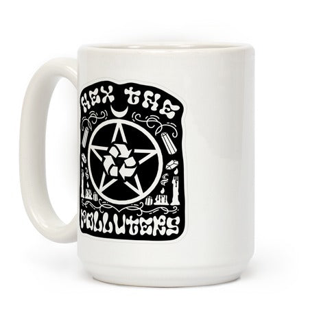 Hex The Polluters Coffee Mug
